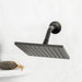 Utility-Sink.com 8 in. Stainless Steel Shower Head Extension Arm with Flange (Oil-Rubbed Bronze Finish) - Detail View 3