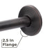 Utility-Sink.com 12 in. L-Shaped Shower Head Extension Arm (Oil-Rubbed Bronze Finish) - Detail View 2