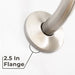 Utility-Sink.com 10.5 in. S-Shaped Stainless Steel Shower Head Extension Arm (Brushed Nickel Finish) - Detail View 2