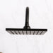 Utility-Sink.com 16 in. High-Arc Hook Shower Head Extension Arm (Black Finish) - Product Image 5