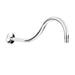 Utility-Sink.com 16 in. High-Arc Hook Shower Head Extension Arm (Chrome Finish) - Main Product Image