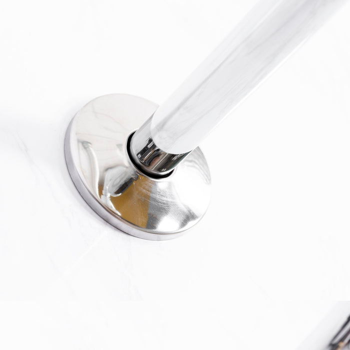 Utility-Sink.com 16 in. High-Arc Hook Shower Head Extension Arm (Chrome Finish) - Product Image 6
