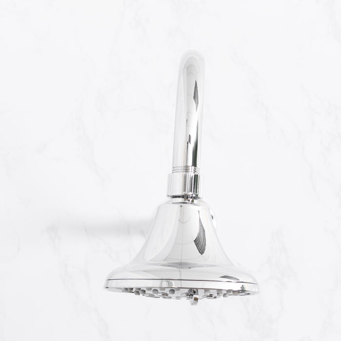 Utility-Sink.com 16 in. High-Arc Hook Shower Head Extension Arm (Chrome Finish) - Product Image 8