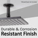 Utility-Sink.com 3 in. Shower Arm for Ceiling-Mounted Rainfall Showerhead (Oil-Rubbed Bronze Finish) - Product Image 5