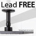 Utility-Sink.com 3 in. Shower Arm for Ceiling-Mounted Rainfall Showerhead (Oil-Rubbed Bronze Finish) - Detail View 3