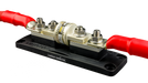 Blue Sea Systems Class-T Fuse Block, Fits 225A-400A Class-T Fuses, Up to 160Vdc, M10 Terminal Studs, for Residential or Mobile Energy Systems - Urban Supply Inc