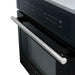 Forno Oliena Espresso 30-Inch 1.6 Cu.ft Compact Oven in Black with Stainless Steel Handle FMWDR3093-30BLK FORNO