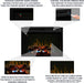 Dimplex 33-In Multi-Fire XD Plug-In Electric Fireplace Insert (PF3033HL) Dimplex