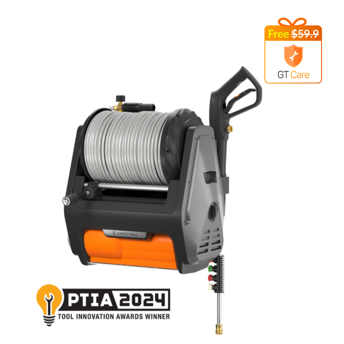 Giraffe Tools US Grandfalls Retractable Pressure Washer Pro