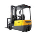Xilin CPD20SA-20-Li-189 3 wheel electric forklift battery and drive unit detail