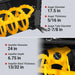 84" Hydraulic Skid Steer Snow Blower, 16–24 GPM, Hydraulic Chute Rotator & Deflector, 24" Impeller, SSB84H