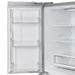 Forno Moena 36-Inch French Door 19.2 cu. ft Refrigerator with Modern Decorative Grill in Stainless Steel (FFRBI1820-40MG) FORNO