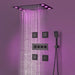 Cascada Showers 14"x20" LED Shower System with 4-Way Shower Mixer - Product Image 13