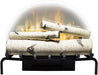 Revillusion® 25" Electric Fireplace Log Set w/ Ashmat - detail close-up