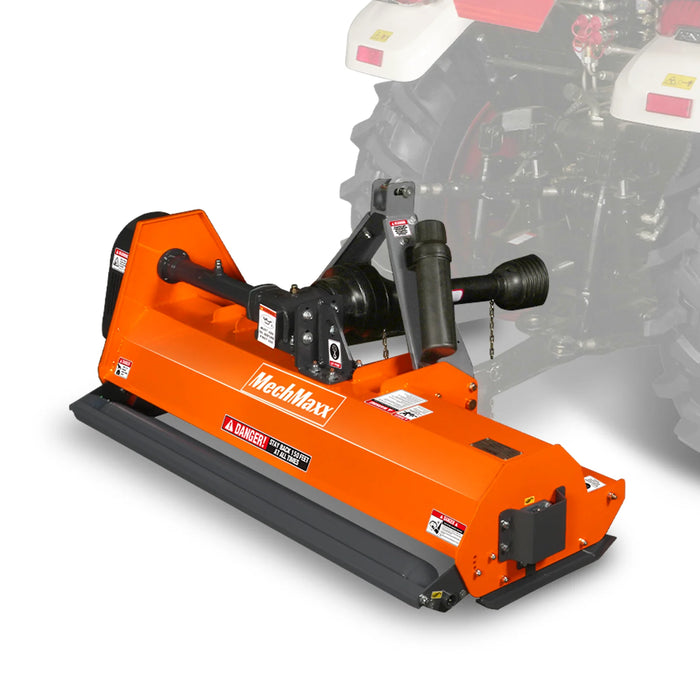 3-Point PTO Stump Grinder & 60'' PTO Flail Mower Combo, SG24&EFS60