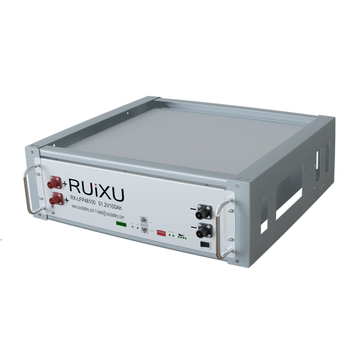 RUiXU stackable bracket rack for RX-LFP48100 server rack battery - view 2