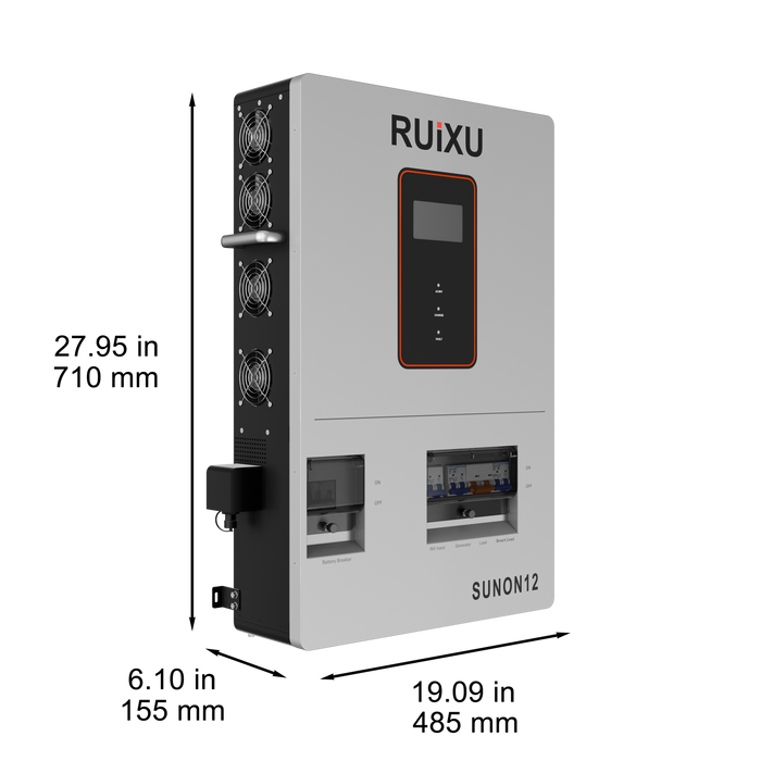 RUiXU SUNON12 12kW split-phase off-grid solar inverter - view 2