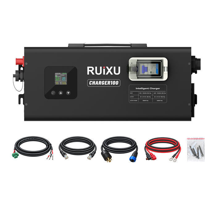 RUiXU CHARGER100 6kW 48V lithium battery charger - view 3