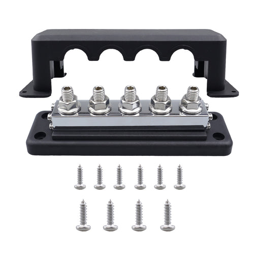 RUiXU RX5600 600A busbar pair with protective cover - view 2