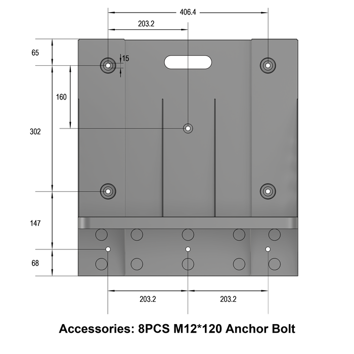 RUiXU RX-WMB wall mount bracket for Lithi2-16 battery - view 4