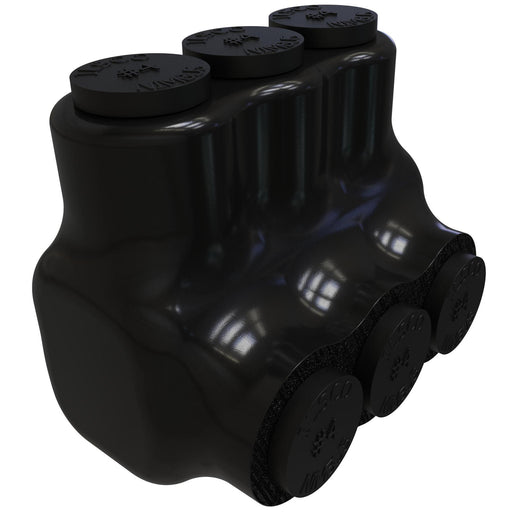 Insulated Multitap Wire Connector - 3 Hole - PBTS-3-4 - Insulated Multitap Wire Connector | 3 Hole | PBTS-3-4
