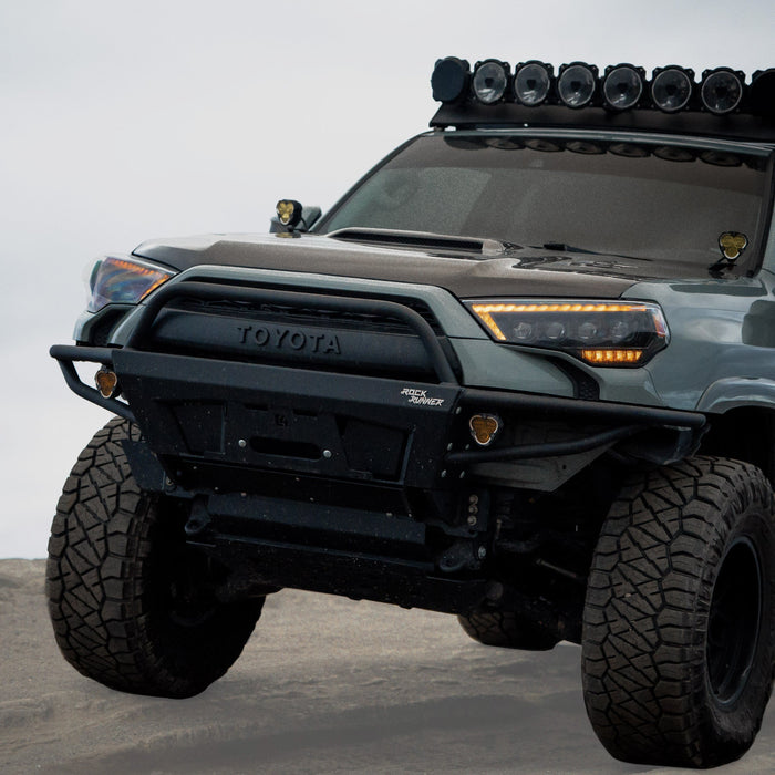 C4 Fabrication 2010-2024 Toyota 4Runner Rock Runner Front Bumper 1" Body Lift – product view, image 1 of 20