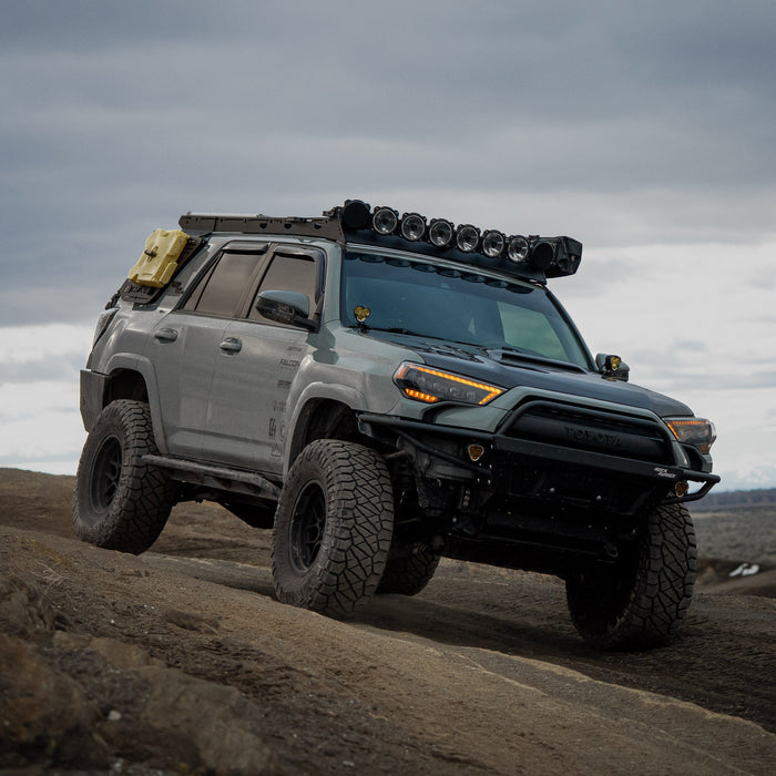 C4 Fabrication 2010-2024 Toyota 4Runner Rock Runner Front Bumper 1" Body Lift – image 6 of 20