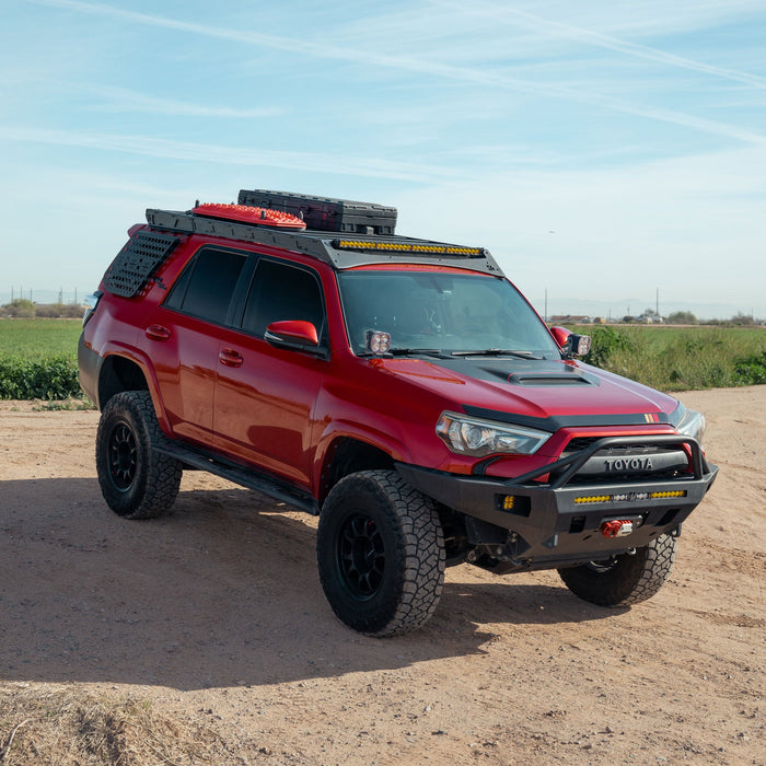 C4 Fabrication 2010-2024 Toyota 4Runner Roof Rack with Optional Light Bar Mount – image 4 of 19