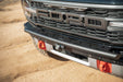 DV8 Offroad 2021-2026 Ford Bronco Tube Push Bar – installed on vehicle, image 10 of 14