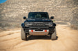 DV8 Offroad 2021-2026 Ford Bronco Tube Push Bar – installed on vehicle, image 8 of 14