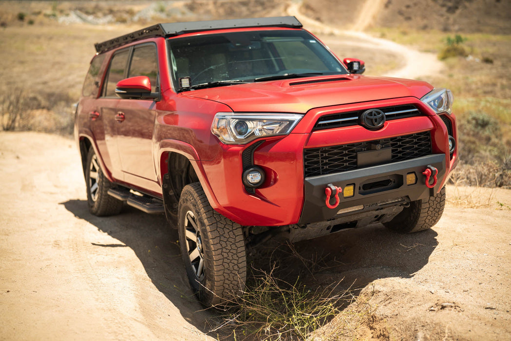 DV8 Offroad 2010-2024 Toyota 4Runner OE Plus Side Steps – on the trail, image 3 of 13