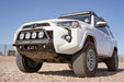 Rago Fabrication 2014-2024 Toyota 4Runner Center Mount Winch Front Bumper with Top Hoop – installed on vehicle, image 6 of 11