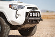 Rago Fabrication 2014-2024 Toyota 4Runner Center Mount Winch Front Bumper with Top Hoop – installed on vehicle, image 2 of 11