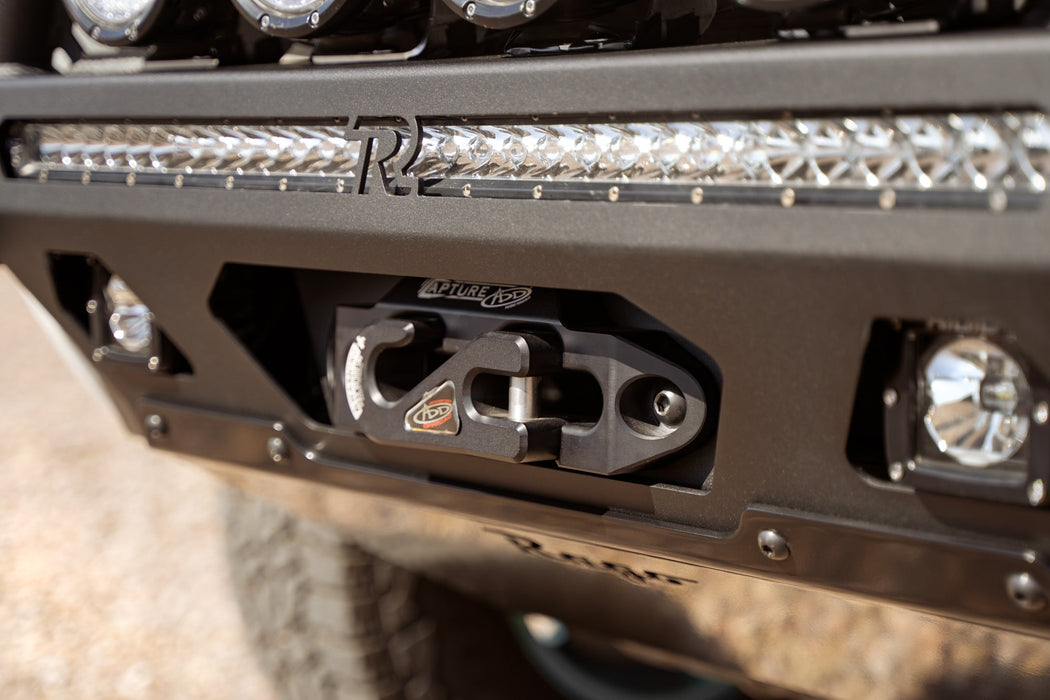 Rago Fabrication 2014-2024 Toyota 4Runner Center Mount Winch Front Bumper with Top Hoop – image 10 of 11