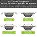 C4 Fabrication 2010-2024 Toyota 4Runner Rock Runner Front Bumper 1" Body Lift – image 3 of 20
