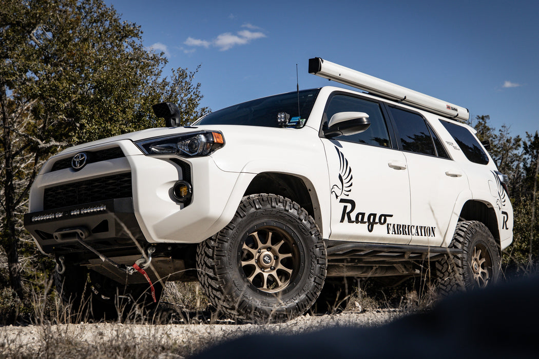 Rago Fabrication 2010-2024 5th Gen Toyota 4Runner Low Profile Ditch Light Brackets – image 9 of 10