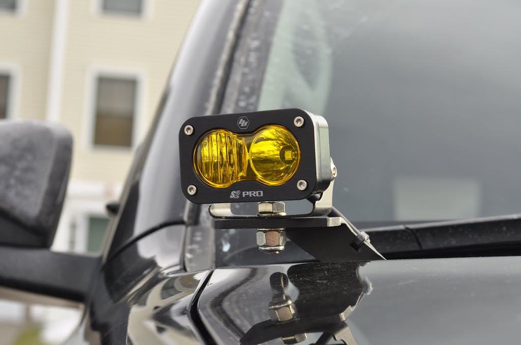 Rago Fabrication 2010-2024 5th Gen Toyota 4Runner Low Profile Ditch Light Brackets – image 2 of 10