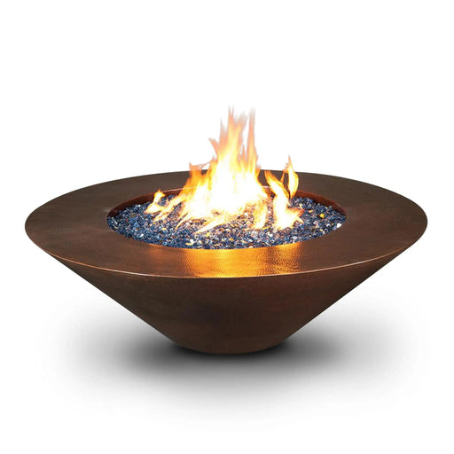 Cono Moreno 60" W Round Copper Fire Pit - MORENO-CONO-6019 by Starfire Designs Starfire Designs