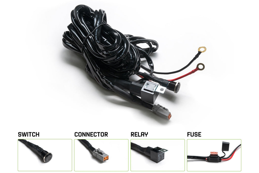 DV8 Offroad 60 AMP Wire Harness w/ Switch & DTP Connector – image 1 of 14