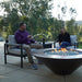 Cono Moreno 42" W Round Copper Fire Pit - MORENO-CONO-4215 by Starfire Designs Starfire Designs
