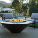 Cono Moreno 42" W Round Copper Fire Pit - MORENO-CONO-4215 by Starfire Designs Starfire Designs