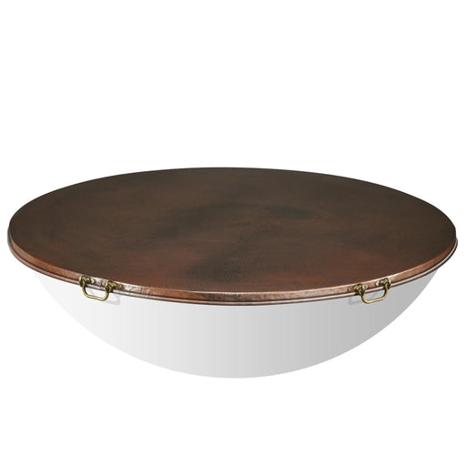 Moreno 60" W Round Copper Fire Pit Lid - MORENO-TOP-60RND by Starfire Designs Starfire Designs