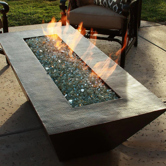 Largo Moreno 60" W x 26" L Rectangle Copper Fire Pit - MORENO-LRGO-602619 by Starfire Designs Starfire Designs