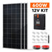 Green Vista Living Rich Solar 600 Watt Solar Kit RS-K6004 - Side View