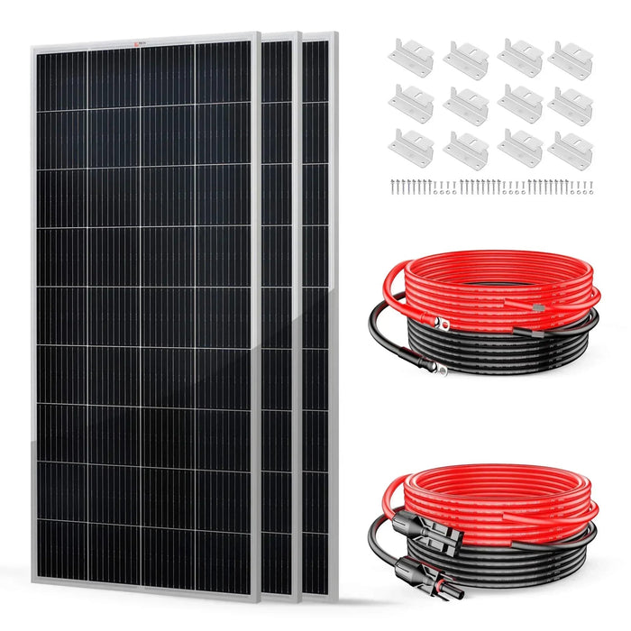 Green Vista Living Rich Solar 600 Watt Solar Kit RS-K6004 - Dimensions