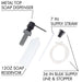 Utility Sink Laundry Tub Soap Dispenser (Black Finish) Bathroom Fixture - Side View