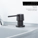Utility Sink Laundry Tub Soap Dispenser (Black Finish) Bathroom Fixture - Detail View
