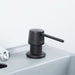 Utility Sink Laundry Tub Soap Dispenser (Black Finish) Bathroom Fixture - Close-Up