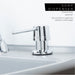 Utility Sink Laundry Tub Soap Dispenser (Chrome Finish) Bathroom Fixture - Detail View
