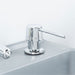 Utility Sink Laundry Tub Soap Dispenser (Chrome Finish) Bathroom Fixture - Close-Up